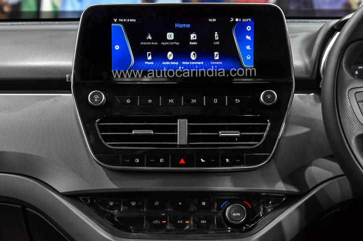 Tata Harrier Dashboard
