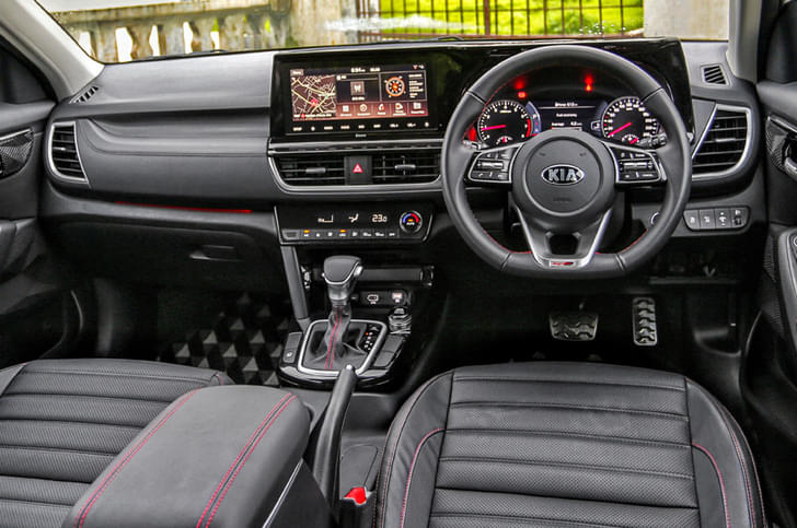 Kia Seltos Dashboard