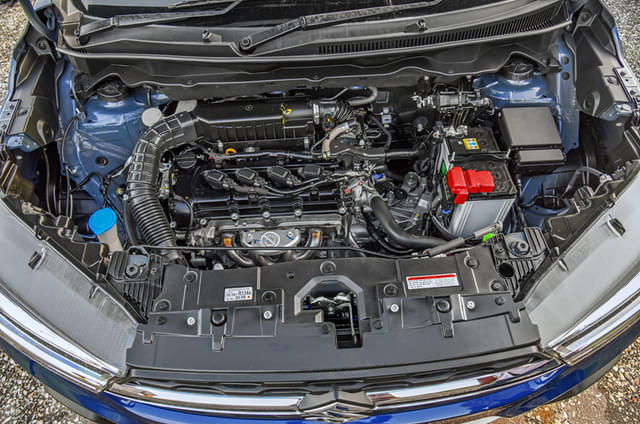 Open Bonnet Engine Shot