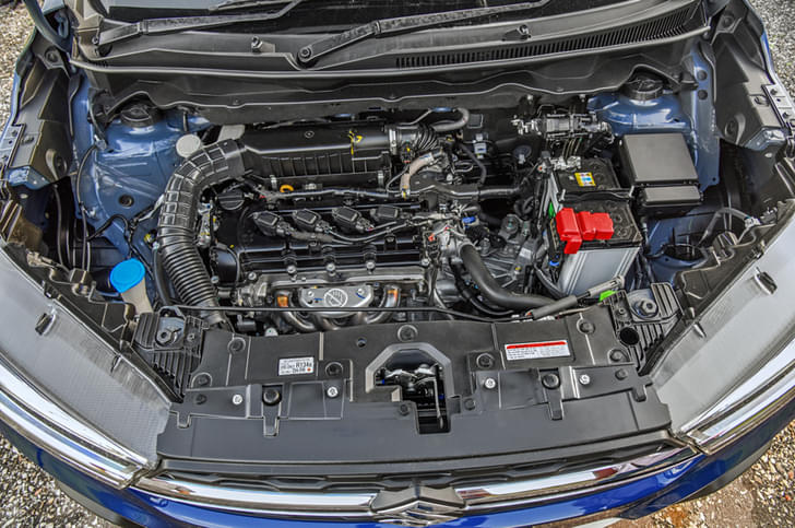 Open Bonnet Engine Shot