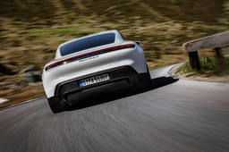 Porsche Taycan Rear View