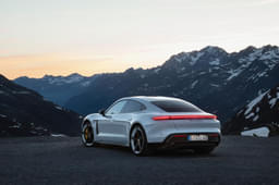 Porsche Taycan Rear View
