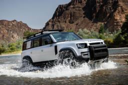 Land Rover Defender 130 Front Left Three Quarter