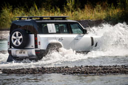 Land Rover Defender 130 Rear View