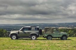 Land Rover Defender 130 Front Left Three Quarter