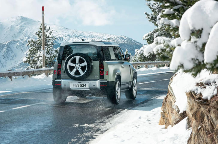 Land Rover Defender 130 Rear View