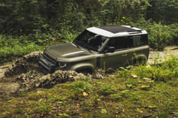 Land Rover Defender 130 Front Right Three Quarter