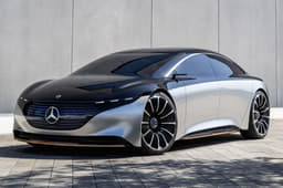 New Mercedes-Benz Vision EQS concept image gallery