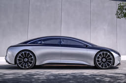 New Mercedes-Benz Vision EQS concept image gallery