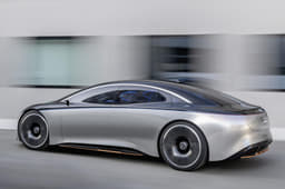 New Mercedes-Benz Vision EQS concept image gallery