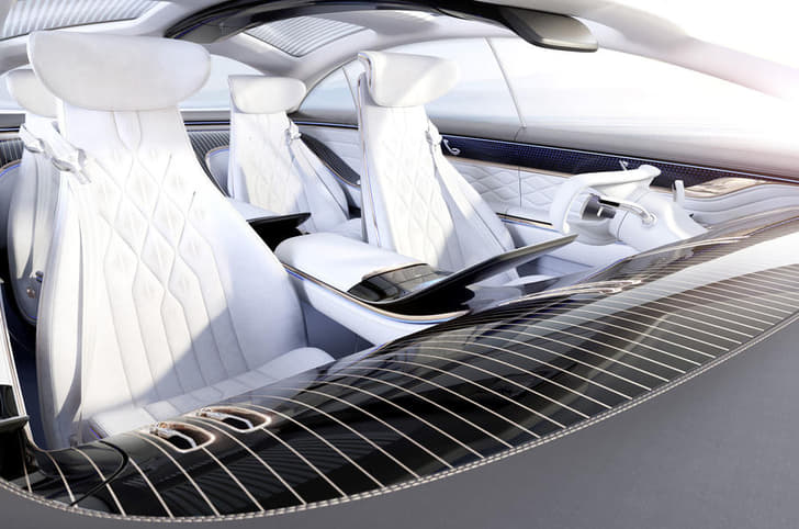 New Mercedes-Benz Vision EQS concept image gallery