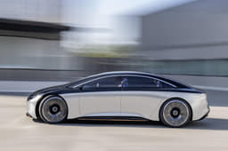 New Mercedes-Benz Vision EQS concept image gallery