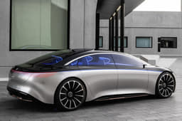 New Mercedes-Benz Vision EQS concept image gallery