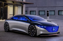 New Mercedes-Benz Vision EQS concept image gallery