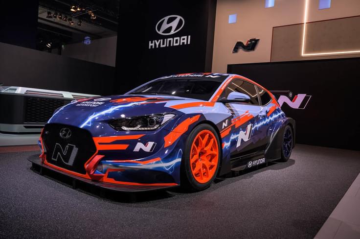 Hyundai e-TCR electric racer Hyundai e-TCR electric racer
