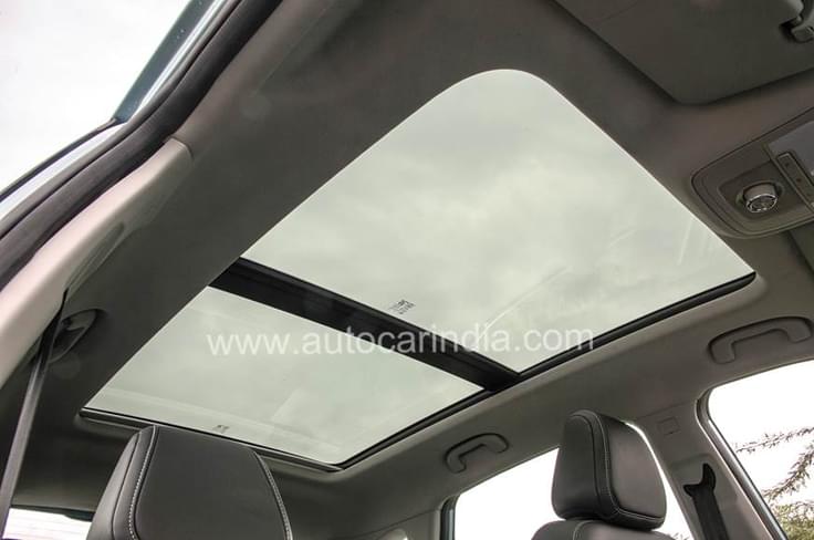 Panoramic sunroof likely to be a big draw. Panoramic sunroof likely to be a big draw.
