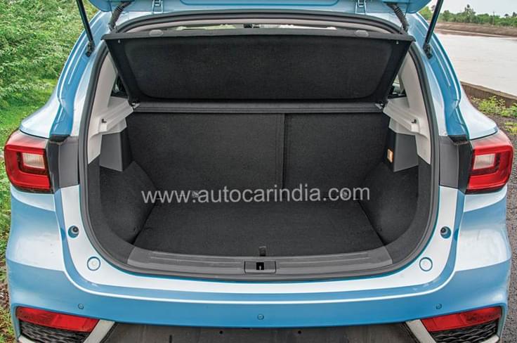 448-litre boot is nice, wide and easy to load. 448-litre boot is nice, wide and easy to load.