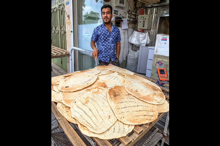 Iranians love their bread.
