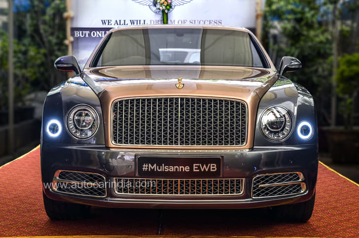 Bentley Mulsanne EWB India image gallery