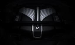 Rolls Royce Cullinan Open Bonnet Engine Shot