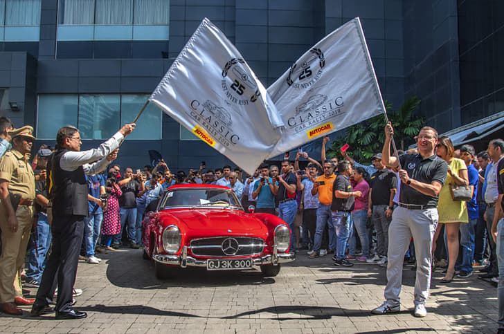 The Mercedes-Benz Classic Car Rally 2019 was flagged-off to much fanfare. 