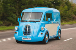 Morris Commercial JE electric van image gallery