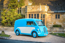 Morris Commercial JE electric van image gallery