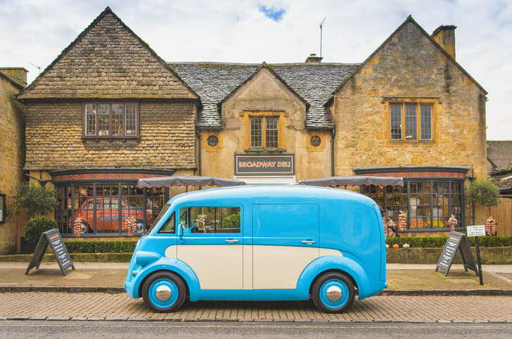 Morris Commercial JE electric van image gallery