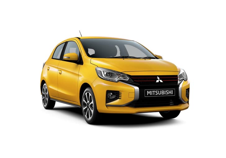 2020 Mitsubishi Mirage facelift image gallery