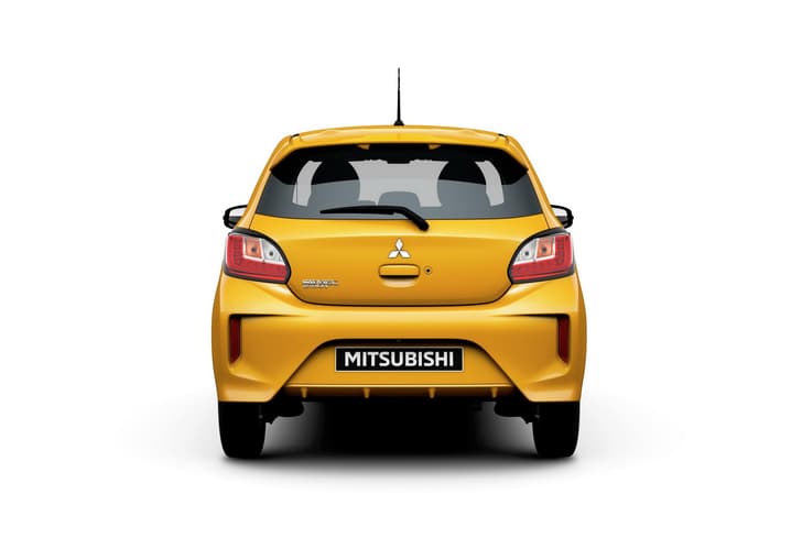 2020 Mitsubishi Mirage facelift image gallery