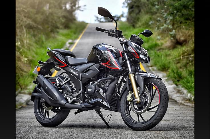 TVS Apache RTR 200 4V. TVS Apache RTR 200 4V.