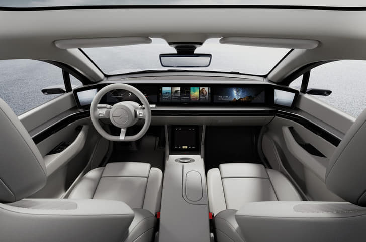 Sony Vision-S image gallery