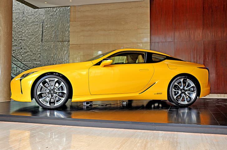 Lexus LC500h image gallery