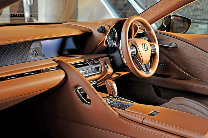 Lexus LC500h image gallery