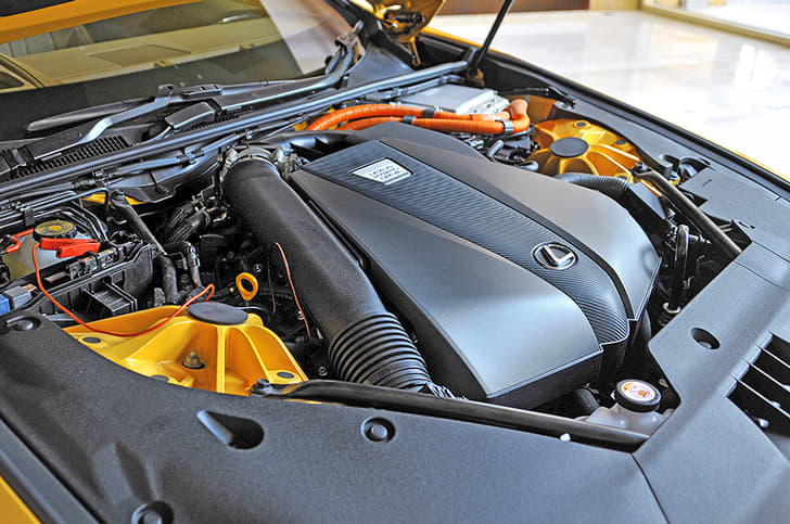 Lexus LC500h image gallery