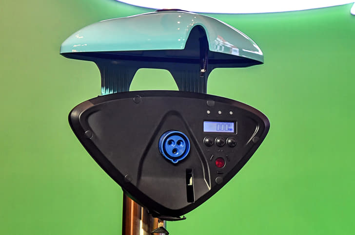 The Bajaj Chetak's charger.