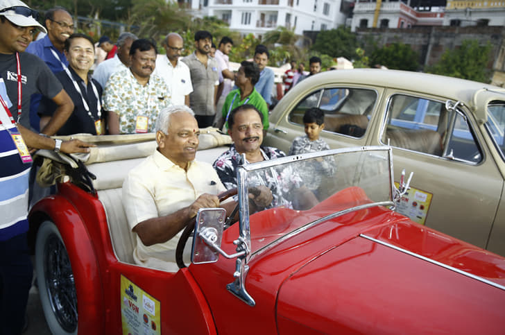 Minister of Tourism, Puducherry, along with Balraj Vasudevan.