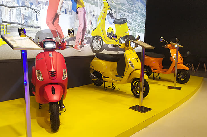 BS6 Vespa range.