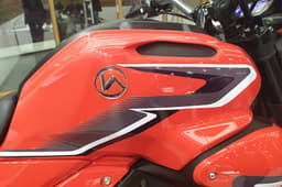 Hero Electric AE-47 tank and badge.