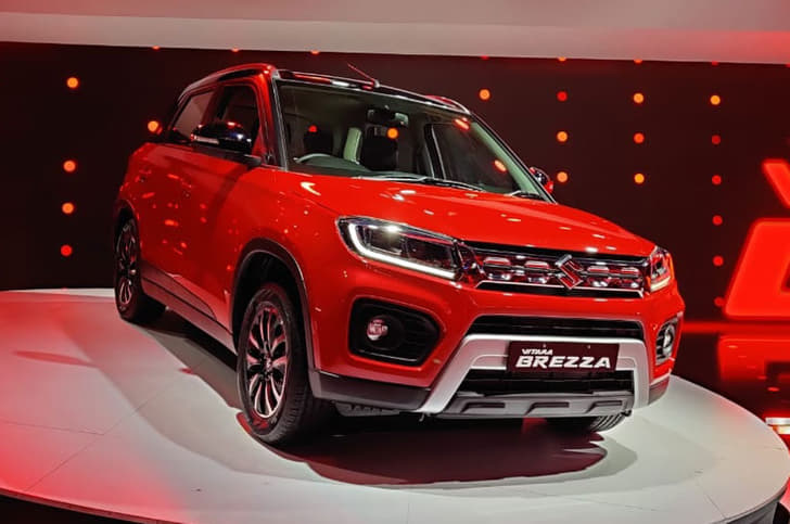 Maruti Suzuki Vitara Brezza Facelift, petrol.
