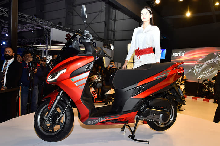 The SXR will be available in a 125cc iteration and a 160cc iteration.