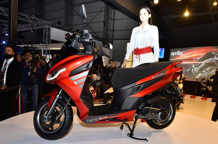 The SXR will be available in a 125cc iteration and a 160cc iteration. The SXR will be available in a 125cc iteration and a 160cc iteration.