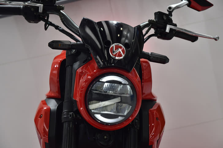 Hero Electric AE-47 LED headlight.