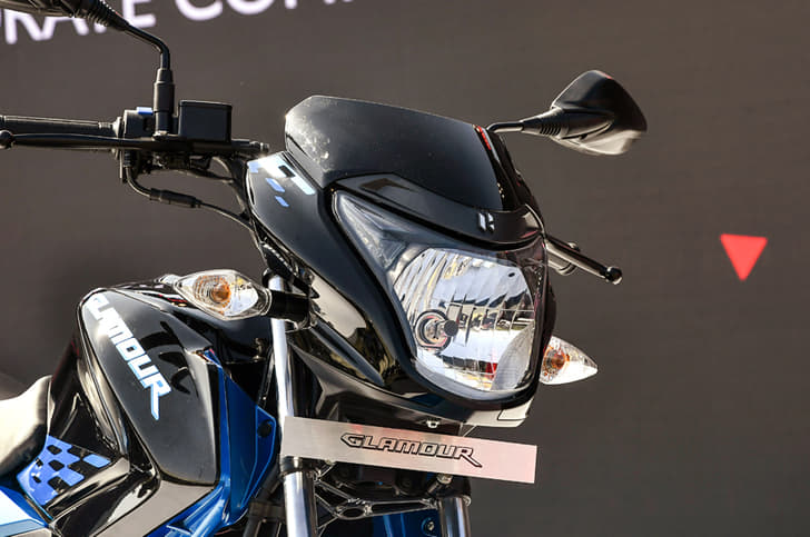 The headlight continues to be powered by a halogen-bulb.