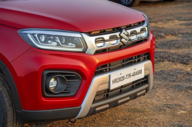 The styling changes are concentrated at the front end. 