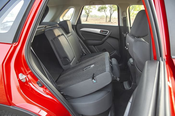 Rear seats split 60:40 and fold to free up more luggage room. 