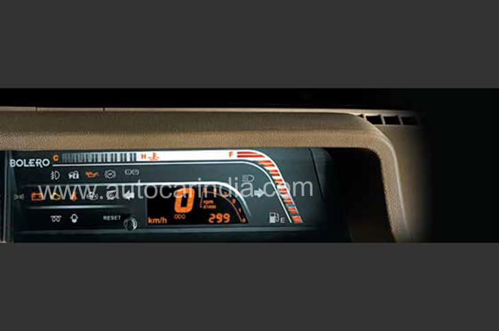 Mahindra Bolero Dashboard