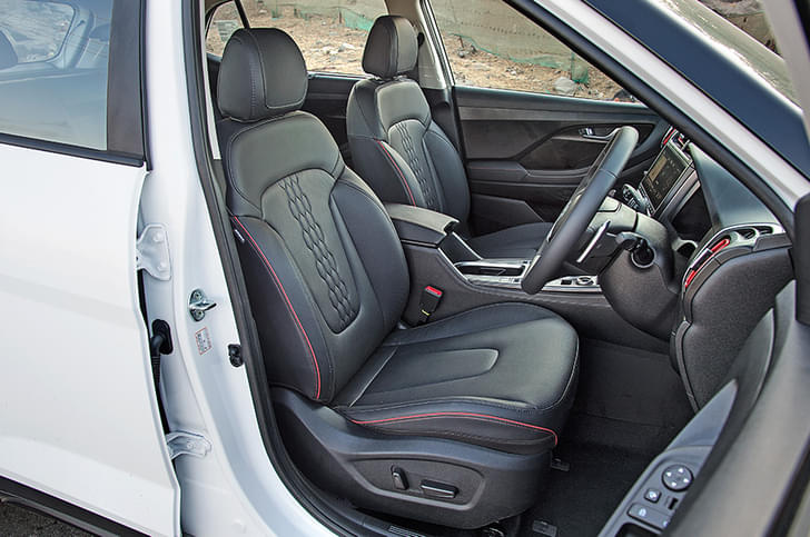 Hyundai Creta Front Row Seats