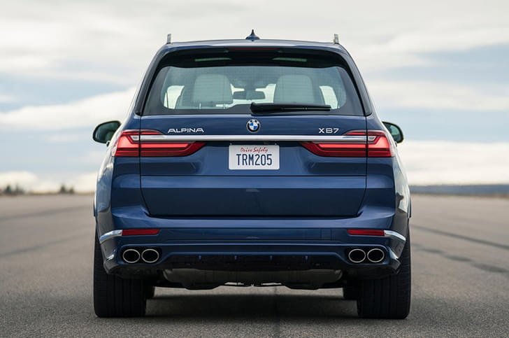 Bmw X7 Rear View