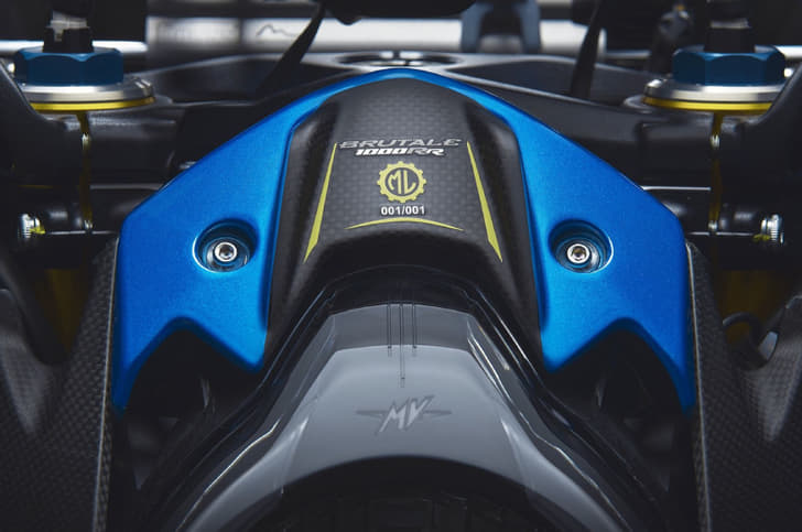 Only 1 unit of the MV Agusta Brutale 1000 RR ML will ever be made.